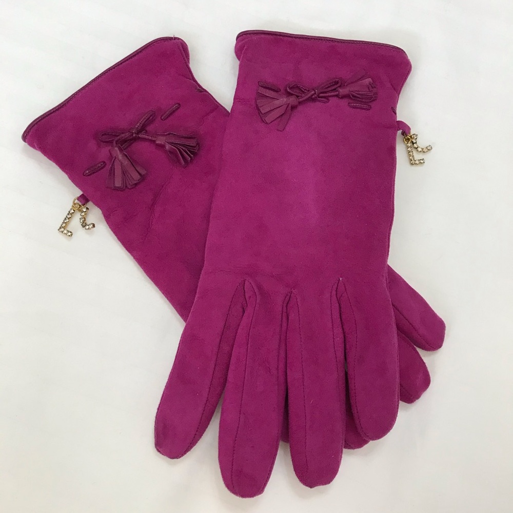 Les Copains suede glove
